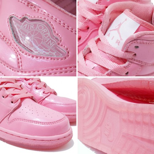 Air Jordan 1 Retro High Girls (GS)   Icy Pack   Pink