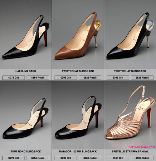 Christian Louboutin Sale on GILT [Recap]