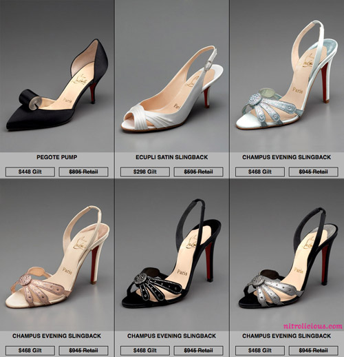 Christian Louboutin Sale on GILT [Recap]