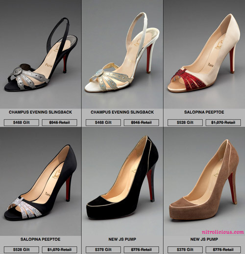 Christian Louboutin Sale on GILT [Recap]