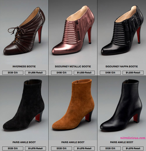 Christian Louboutin Sale on GILT [Recap]