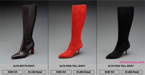 Christian Louboutin Sale on GILT [Recap]