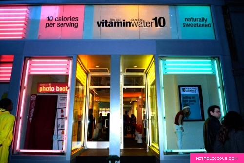 Vitamin Water 10 Pop Up Shop in NYC