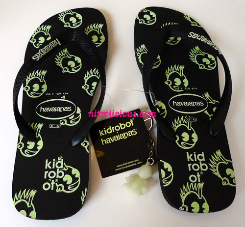Kidrobot x Havaianas Flip Flops