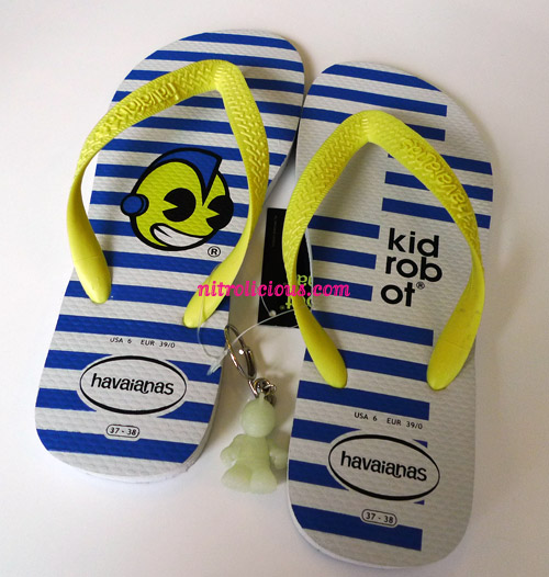 Kidrobot x Havaianas Flip Flops