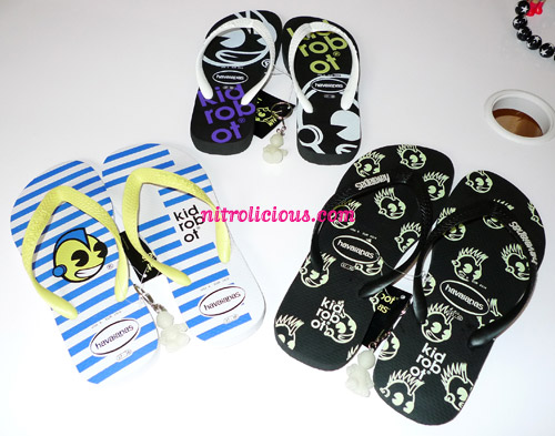 Kidrobot x Havaianas Flip Flops
