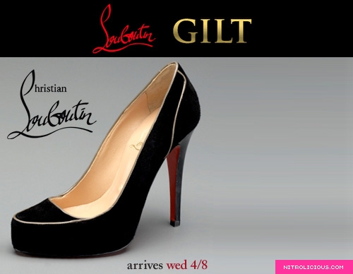 Christian Louboutin Sale on GILT [April 8]