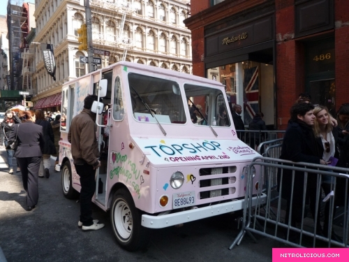 Topshop SoHo NYC Store Opening   2 Hour Wait [April 2]