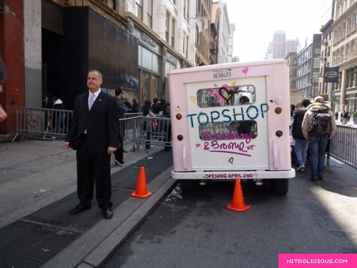 Topshop SoHo NYC Store Opening   2 Hour Wait [April 2]