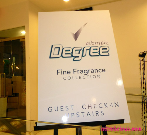 Degree Fine Fragrance Collection Event