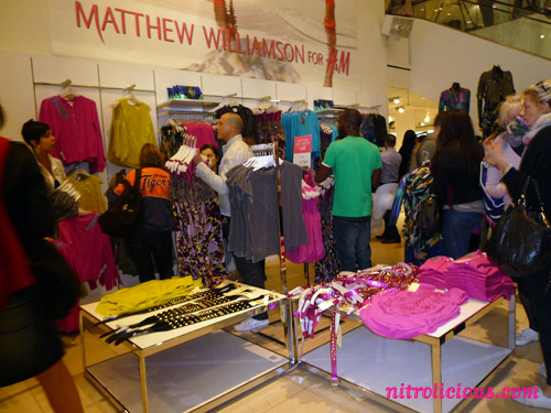 Matthew Williamson for H&M Spring 09 Collection Release [NYC]