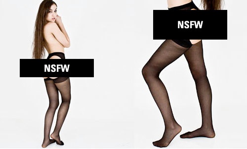American Apparel Assless Tights