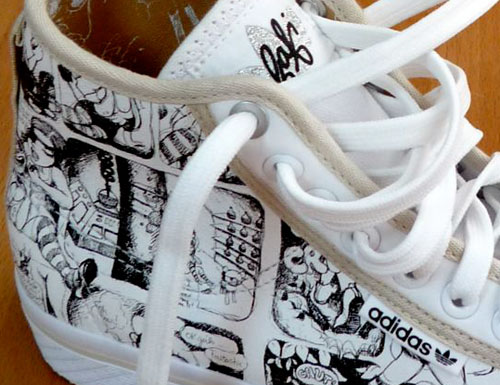 Fafi x adidas Originals Honey Mid Sneakers