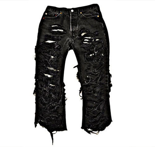 ‘Torn’ Archival Levi’s Denim at FRUITION