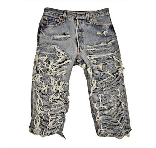 ‘Torn’ Archival Levi’s Denim at FRUITION