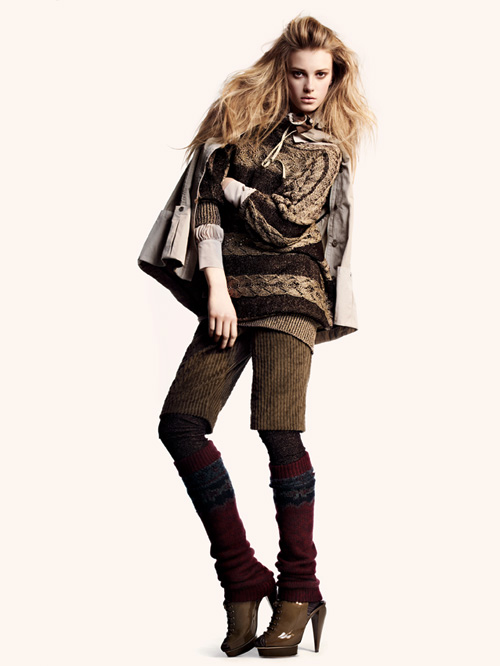 H&M Fall/Winter 2009 Womens Look Book