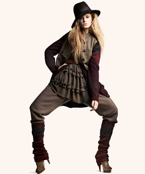 H&M Fall/Winter 2009 Womens Look Book