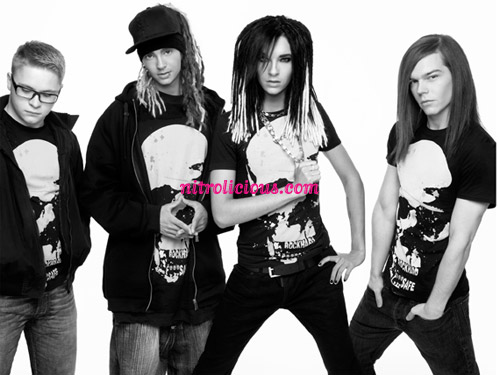 Tokio Hotel for H&M x Fashion Against AIDS Campaign