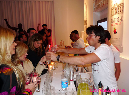 Belvedere Black Raspberry Launch Event