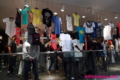 H&M Fashion Against AIDS Launch Party @ 86th St Store w/ Estelle