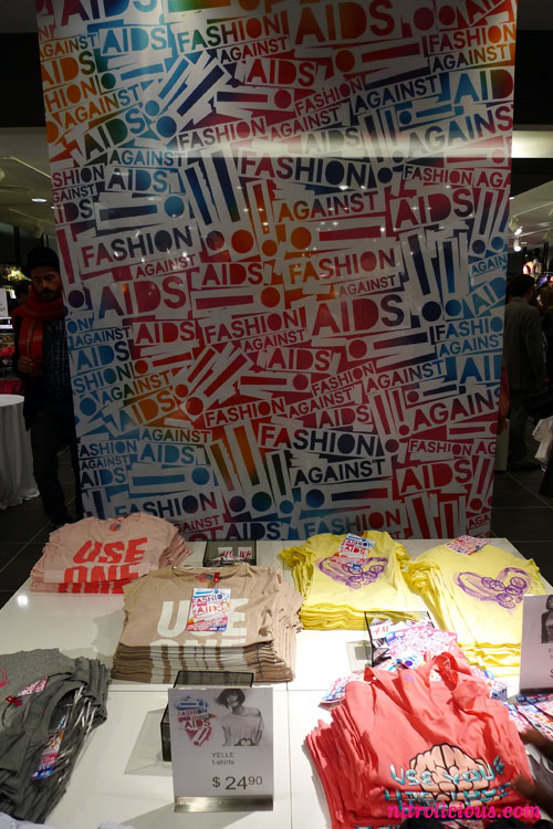 H&M Fashion Against AIDS Launch Party @ 86th St Store w/ Estelle