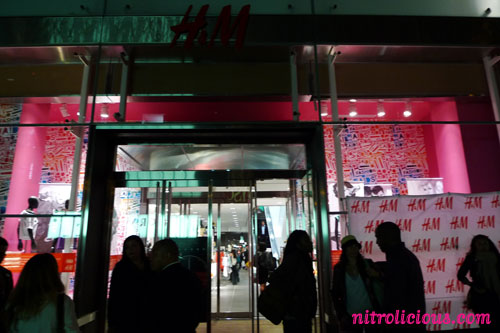 l1130731 H&M Fashion Against AIDS Launch Party @ 86th St Store w/ Estelle
