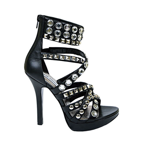 Steve Madden Brigght Studded Rhinestone Sandals