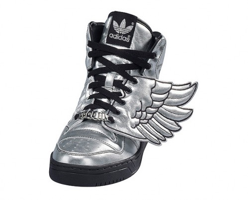 Jeremy Scott for adidas JS Wings Sneakers   Silver