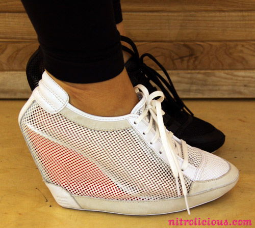 Adidas SLVR Mesh Wedge Sneaker