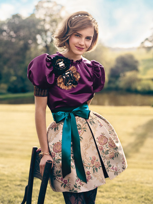 Emma Watson To Design Teen Fashion Line Photography Teen Vogue