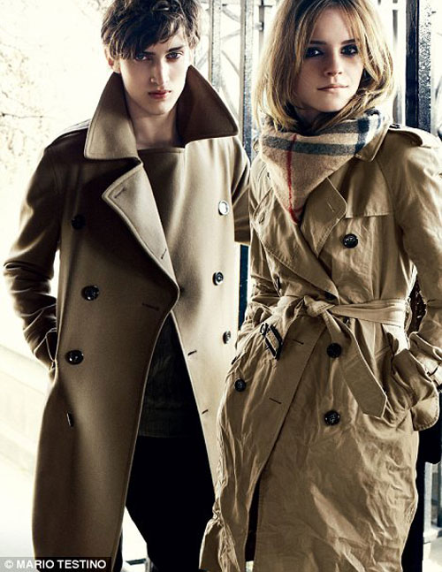 Emma Watson for Burberry Fall 2009 Ad Campaign