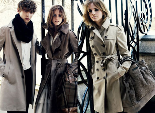 Emma Watson for Burberry Fall 2009 Ad Campaign