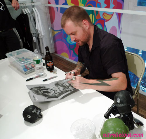  Dave White x Kidrobot Sgt. Robot Signing Event