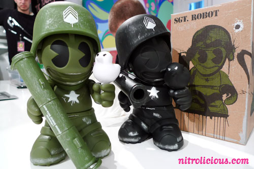  Dave White x Kidrobot Sgt. Robot Signing Event