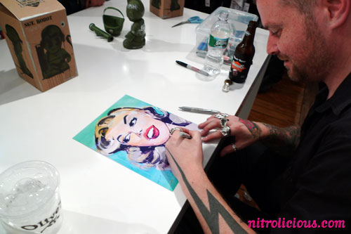  Dave White x Kidrobot Sgt. Robot Signing Event