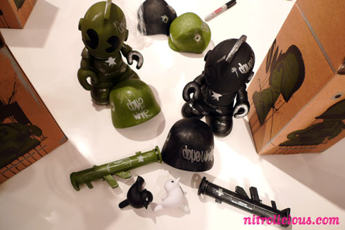  Dave White x Kidrobot Sgt. Robot Signing Event
