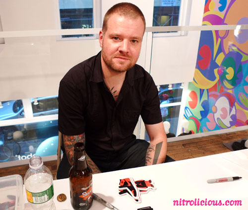  Dave White x Kidrobot Sgt. Robot Signing Event
