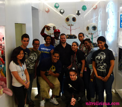  Dave White x Kidrobot Sgt. Robot Signing Event