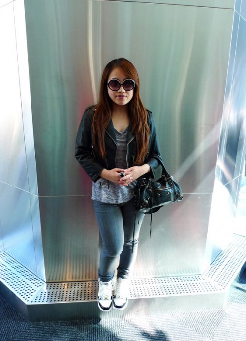 Tracy Feith for Target Leather Biker Jacket