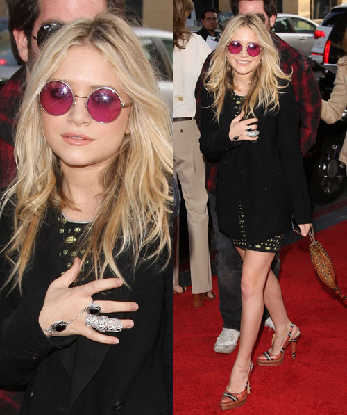 Mary Kate Olsen Rockin Topshop