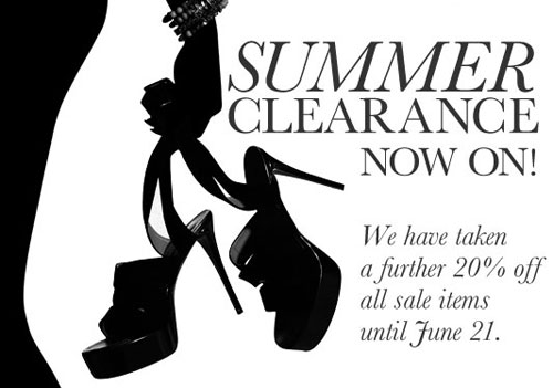Net A Porter.com Summer Clearance Sale   Extra 20% Off