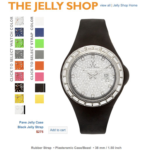 ToyWatch The Jelly Strap Watch Collection