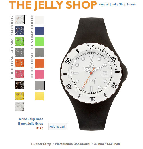 ToyWatch The Jelly Strap Watch Collection