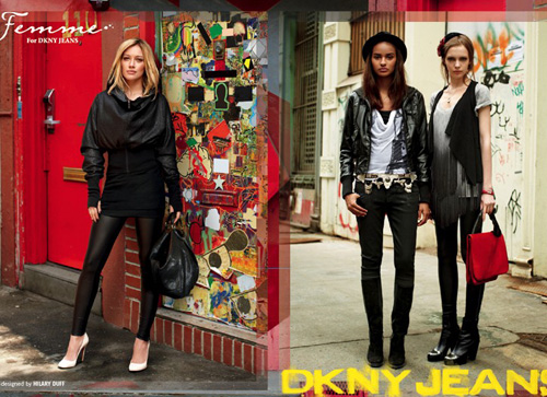 Femme by Hilary Duff for DKNY Jeans Fall 2009 Ad Campaign