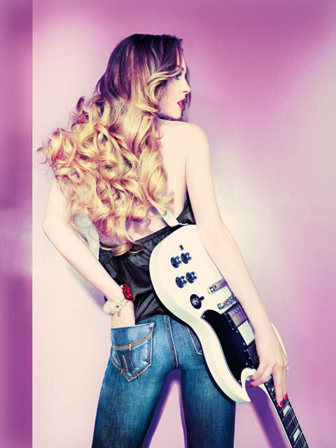 Lindsay Lohan for Fornarina Fall 2009 Ad Campaign