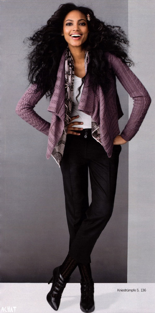 H&M Fall 2009 Catalog ft. Coco Rocha