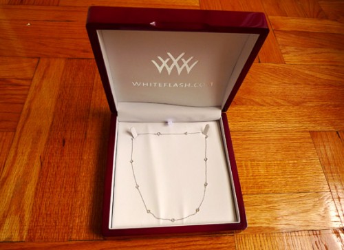 Whiteflash Diamonds by The Yard Necklace