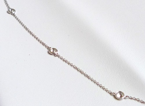 Whiteflash Diamonds by The Yard Necklace