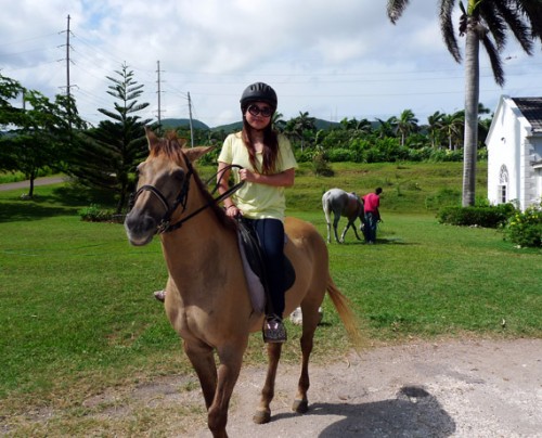 Jamaica Day 3: Beach Ride with Horses @ Half Moon