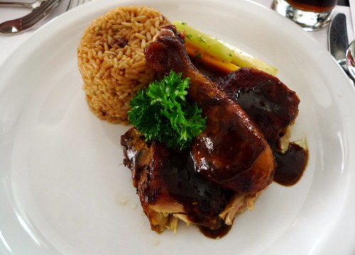 Jamaica Day 4: Lunch @ The Gallery Café   Spanish Court Hotel